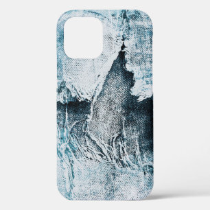 grungy denim iPhone 12 case