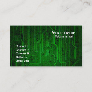 grungy design business card