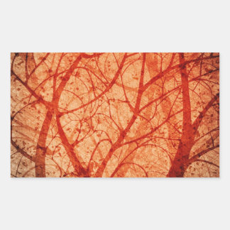 grungy forest sticker