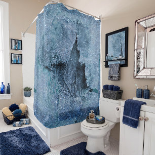 grungy glitter denim