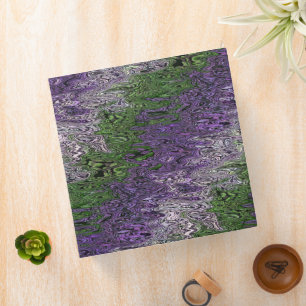 Grungy Groovy Funky Trippy Genderqueer Pride Binder