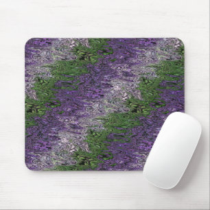 Grungy Groovy Funky Trippy Genderqueer Pride Mouse Pad