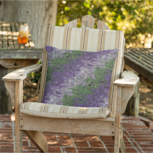 Grungy Groovy Funky Trippy Genderqueer Pride Outdoor Pillow