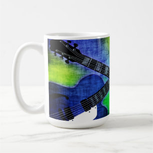 Grungy Guitares électriques Mug