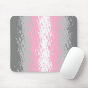 Grungy Noisy Grainy Abstract Demigirl Pride Flag Mouse Pad