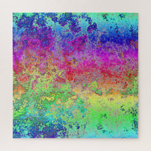 Grungy Rainbow  Jigsaw Puzzle