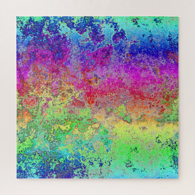 Grungy Rainbow  Jigsaw Puzzle (Vertical)