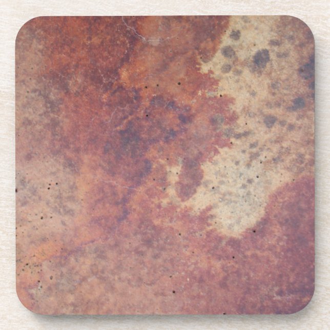 Grungy Red 2 Coaster (Front)