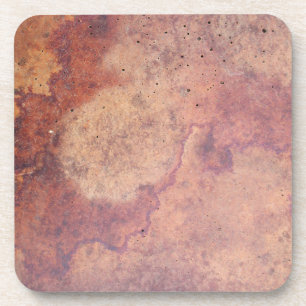 Grungy Red Coaster
