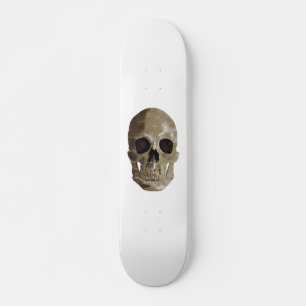 Grungy Skull Halloween Skateboard