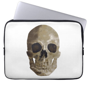 Grungy Skull Laptop Sleeve