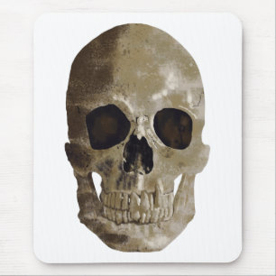 Grungy Skull Mouse Pad