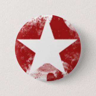 Grungy Star 2 Inch Round Button