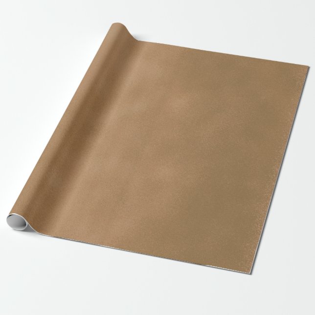 Grungy Styled Smudge Tan Wrapping Paper (Unrolled)