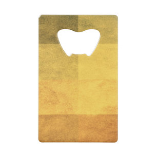 grungy watercolor-like graphic abstract 2 credit card bottle opener