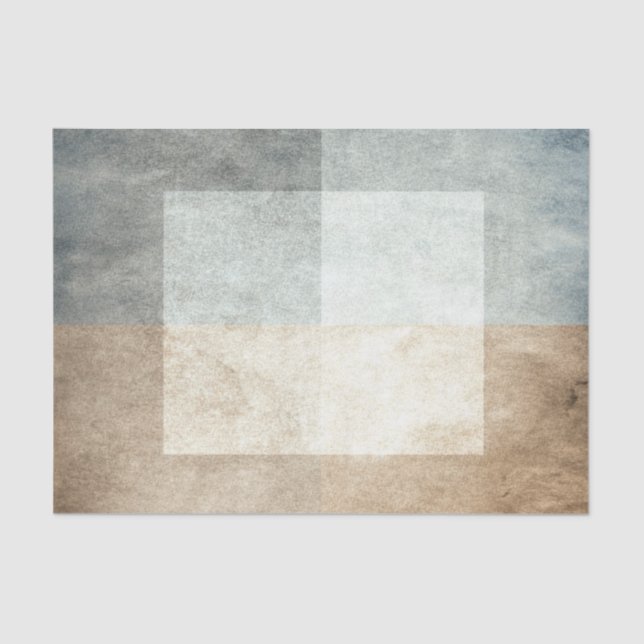 grungy watercolor-like graphic abstract tissue paper (Front)