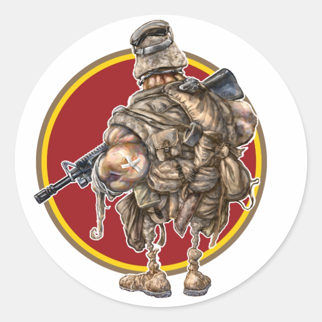 Grunt Sticker (Front)