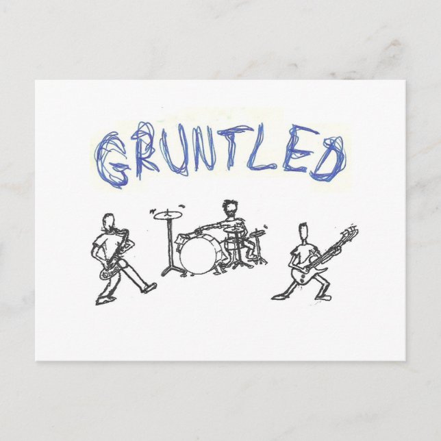 Gruntled Post Postcard (Front)