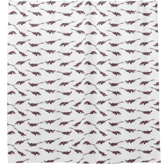 Grüntyers sillystration Tinsel krill pattern.  (Front)