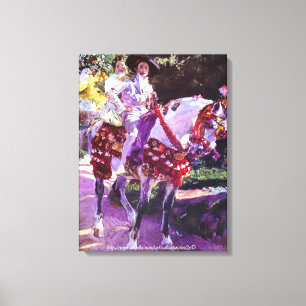 "Grupa valenciana" Canvas Print