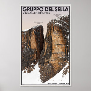 Gruppo del Sella - Nove and Dieci Poster