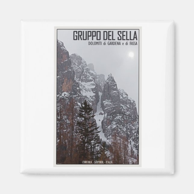 Gruppo del Sella - Sun Comes Through Magnet (Front)