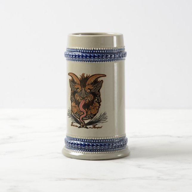 Gruss Vom Krampus Beer Stein (Center)
