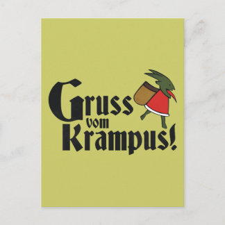 Gruss Vom Krampus Postcard