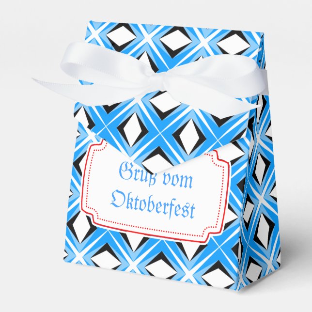Gruß vom Oktoberfest Favor Box (Front Side)
