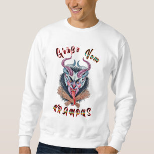 Grüße Vom Krampus Yule Devil December Krampusnacht Sweatshirt