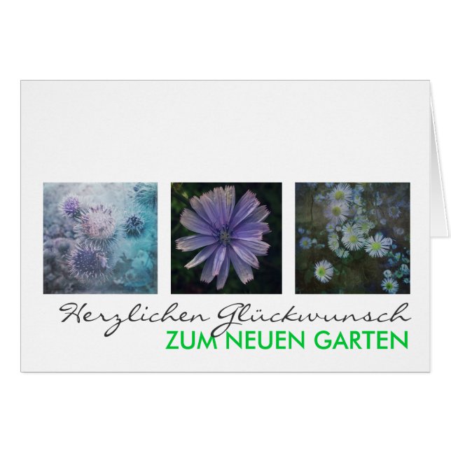 Grußkarte mit ihren Fotos (Devant horizontal)