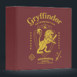 GRYFFINDOR™ Determination Courage Bravery Crest Binder<br><div class="desc">Show your house pride with this bold Gryffindor™ crest design, celebrating the values that define the bravest of witches and wizards. Featuring the iconic lion standing proudly before a shield, this striking artwork highlights Gryffindor’s core traits — Courage, Determination, and Bravery — in a powerful, vintage-inspired layout. The rich house...</div>