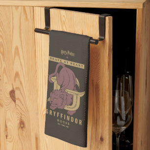 GRYFFINDOR™ House Brave at Heart Kitchen Towel