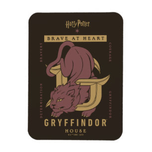 GRYFFINDOR™ House Brave at Heart Magnet