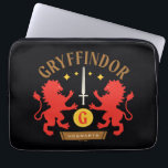 GRYFFINDOR™ House Double Lion Sword Graphic Laptop Sleeve<br><div class="desc">Show your HOGWARTS™ House Pride with this GRYFFINDOR™ graphic featuring two red lions and the Sword of GRYFFINDOR™! Wear proudly on a t-shirt or drink from a custom mug. Shop this design on more custom Zazzle products for the perfect gift.</div>