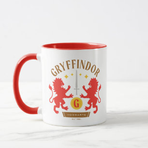 GRYFFINDOR™ House Double Lion Sword Graphic Mug