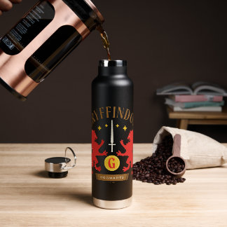 GRYFFINDOR™ House Double Lion Sword Graphic Water Bottle