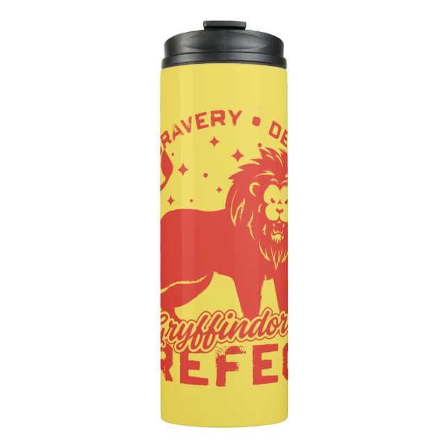GRYFFINDOR™ Prefect Badge Thermal Tumbler (Front)