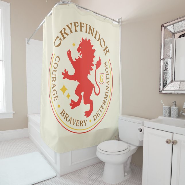 GRYFFINDOR™ Red Lion House Pride Badge (In Situ)