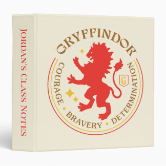 GRYFFINDOR™ Red Lion House Pride Badge Binder