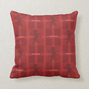 GRYFFINDOR™ Tartan Plaid Pattern Throw Pillow