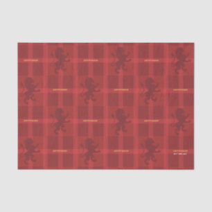 GRYFFINDOR™ Tartan Plaid Pattern Tissue Paper