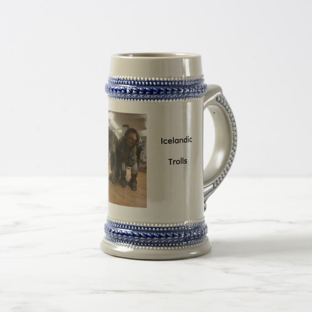 Grýla and  Leppalúði beer mug (Front Right)