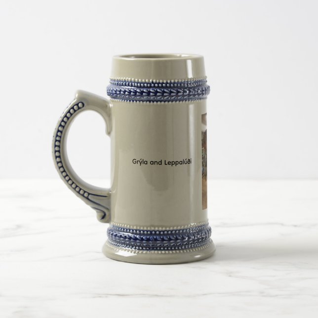 Grýla and  Leppalúði beer mug (Left)