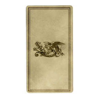 Gryphon Apothecary Label