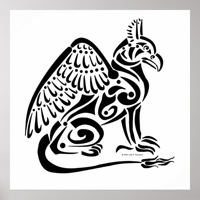 Gryphon (black) Poster (Front)