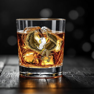 Gryphon Fantasy Griffin Mythology Whiskey Glass
