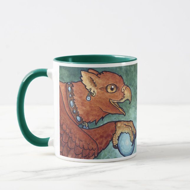 Gryphon Mage Mug (Left)