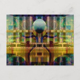 "Gryphon Tails" Postcard