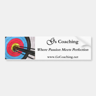 G's Coaching Bumper Sticker